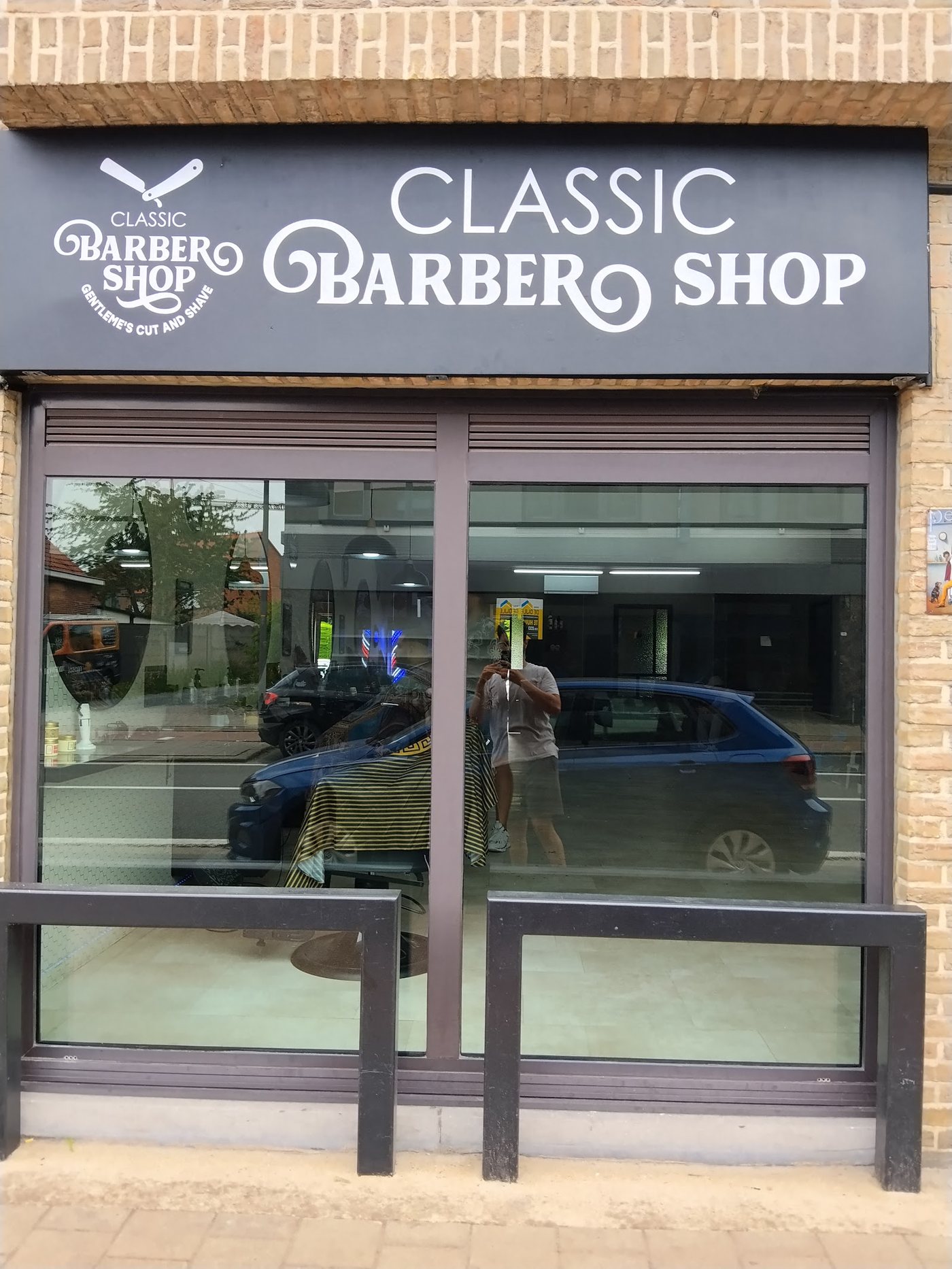 Uithangbord van Classic Barber Shop in Wilsele